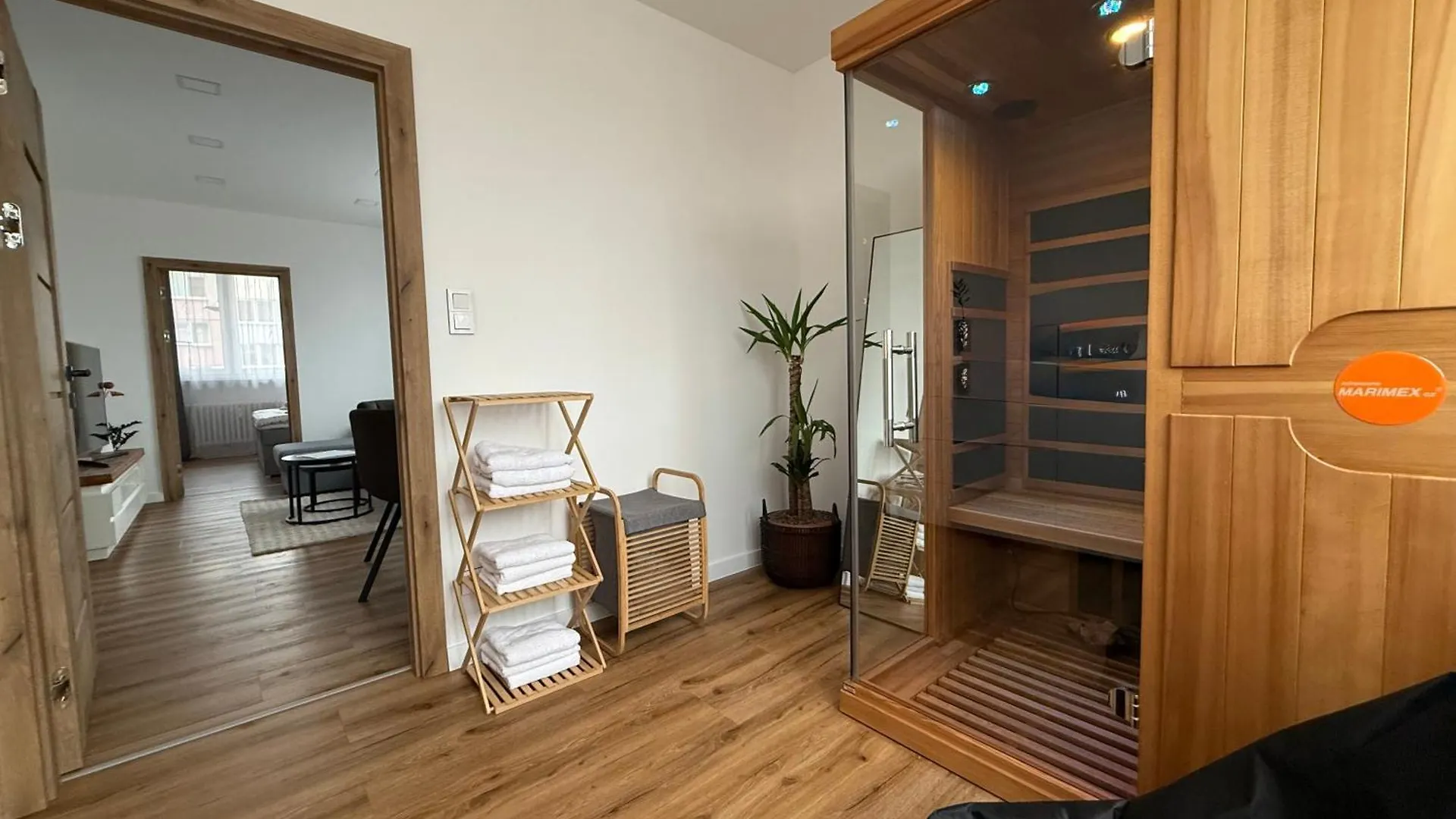 Appartement Apartman S Balkonem, Klimatizaci A Infrasaunou Ostrava