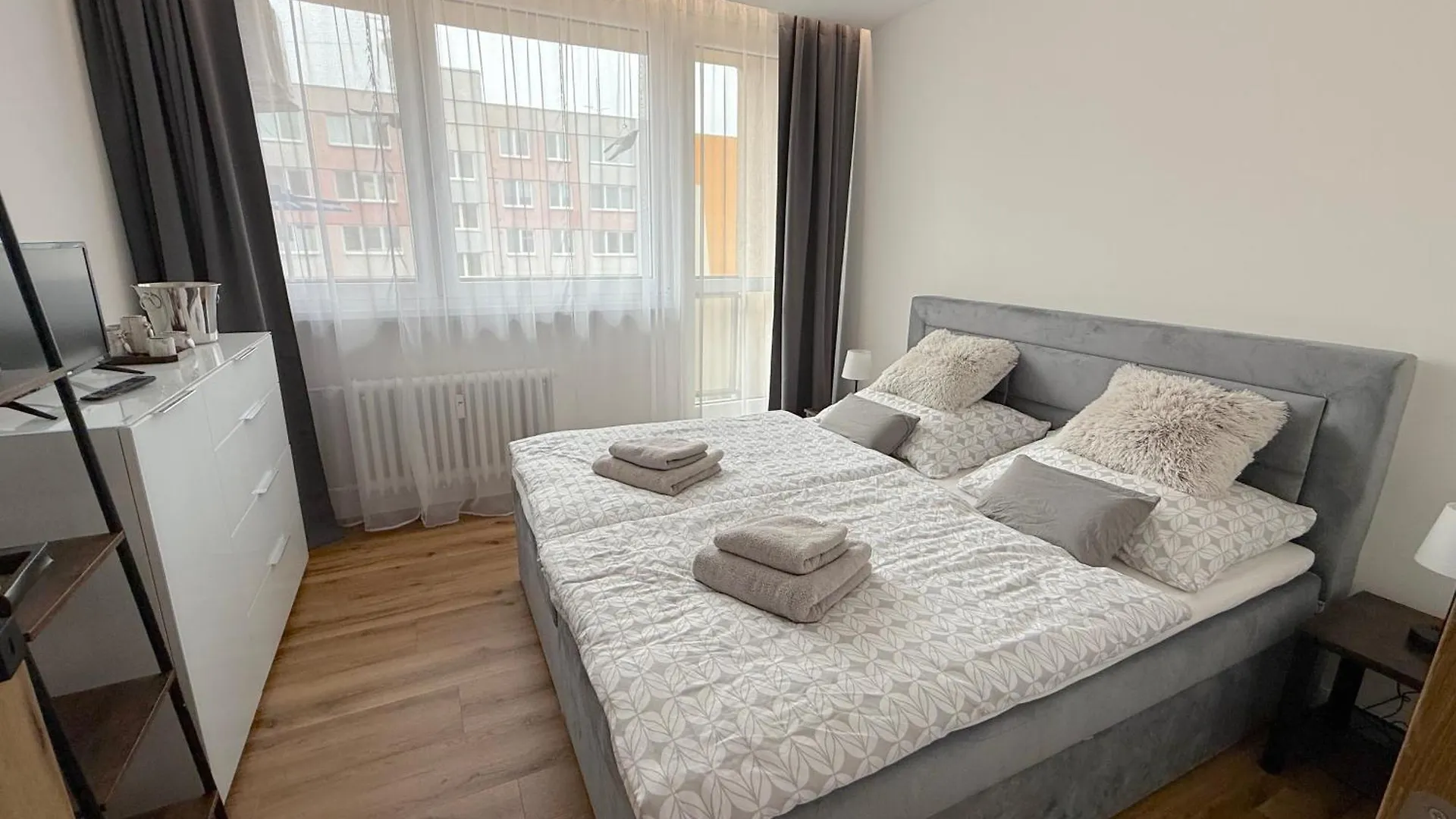 Appartement Apartman S Balkonem, Klimatizaci A Infrasaunou Ostrava